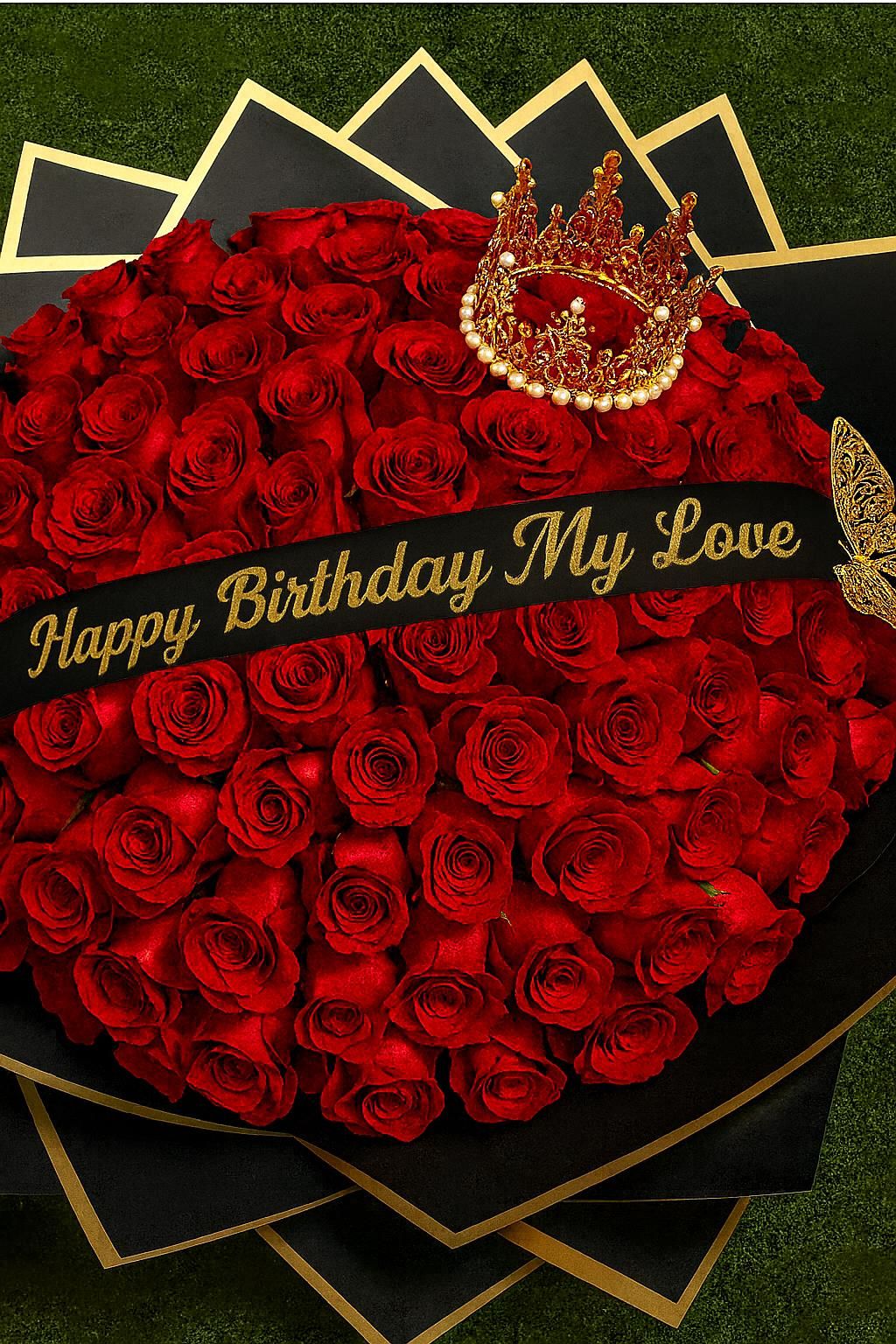 Luxury Red Rose Bouquet